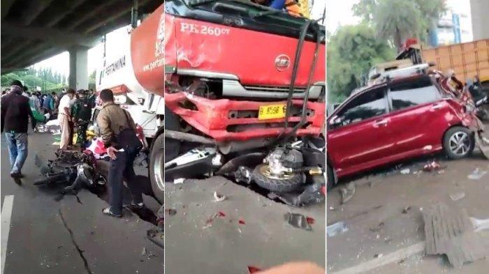 Kecelakaan Mobil di Jakarta: Saksi Mata Berikan Keterangan