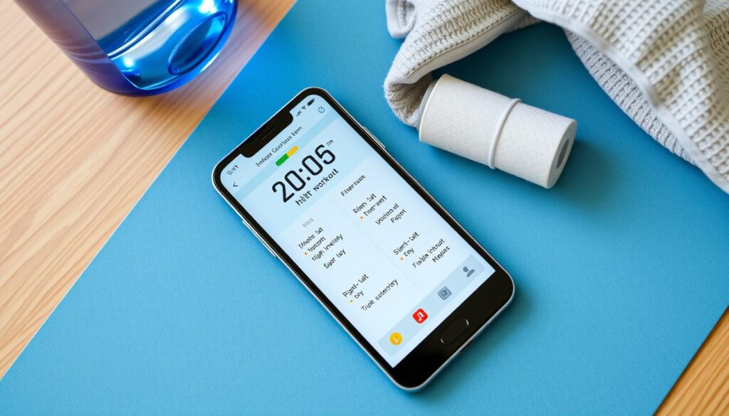 Durasi latihan HIIT untuk remaja dengan timer
