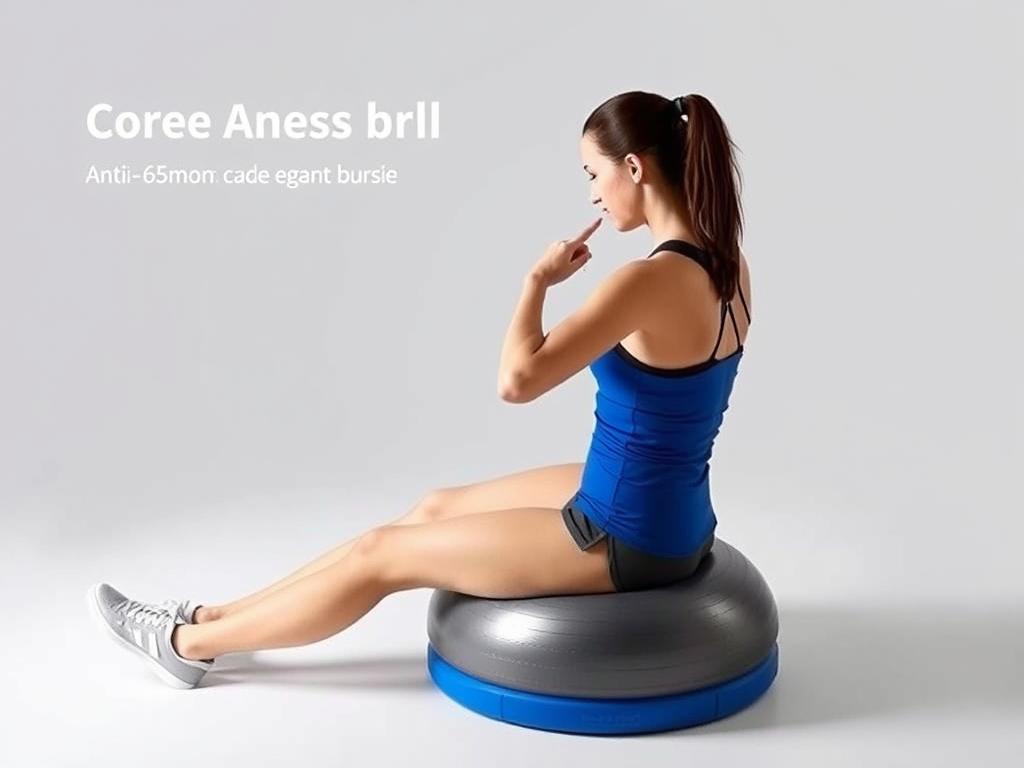 Stability ball untuk latihan core Stability ball untuk latihan core